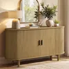 Sideboard mit Schiebetüren, Mid-Century Modern Produktbild-Vorschau 3