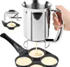 Teigportionierer 680ml, Edelstahl Teigspender, Pancake Produktbild-Vorschau 1