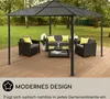 Blumfeldt Pavillon 3x4m, Rostfreier Aluminium-Pavillon mit Produktbild-Vorschau 6