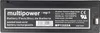 Multipower MP1222A 12V 2,2Ah zastępuje akumulator ołowiowy Podgląd zdjęcia produktu 4