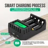 Strex Chargeur de piles - Piles AA/AAA - Rechargeable via Voir les images du produit 4