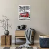 Poster - Poster ohne Rahmen - Trafalgar Platz Taxi London - Produktbild-Vorschau 6