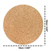 Belle Vous Runde Kork Untersetzer Gläser (50er Pack) 10 cm Produktbild-Vorschau 9