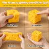 Squishy Spielzeug Käseform Stressabbau 7 cm TPR Struktur Produktbild-Vorschau 7
