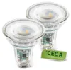 Briloner Lot de 2 ampoules LED GU10, 4,7W, 850lm, verre, Voir les images du produit 1
