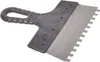 Aqbau® Spatule à dents Spatule à colle Spatule large Acier Voir les images du produit 1