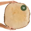 Große 50 cm XXL Baumscheibe 1 Stk. zum Holz-Deko Basteln Produktbild-Vorschau 1