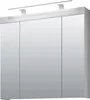 Devon Armoire de toilette murale avec miroir, 3 portes, Voir les images du produit 7