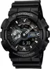 A close-up, front-facing studio shot of a black G-Shock watch. Produktbild-Vorschau