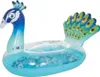 Happy People Schwimmtier Pfau mit echten Federn 145x94x94 Produktbild-Vorschau 1