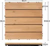 Yaheetech 27 x Holzfliesen Bodenbelag aus Tannenholz für Produktbild-Vorschau 3