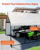 VEVOR Carport, 5,8 x 7,45 x 3,77 m, skladovací stan se Náhled obrázku produktu 3