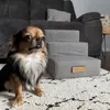 Escalier pour chien ou chat Dogeste 3 marches – gris foncé Voir les images du produit 9