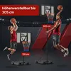 KM-Fit Höhenverstellbarer Basketballständer 135–305 cm – Produktbild-Vorschau 4