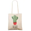 Mr. & Mrs. Panda Tote Bag Kaktus Wut - Transparent - Produktbild-Vorschau 2