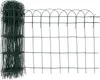 vidaXL Clôture de parterre Fer revêtu par poudre 10×0,65 m Voir les images du produit 7