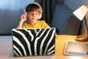 MuchoWow® Laptop Aufkleber Sticker Cover Tiermuster - Zebra Produktbild-Vorschau 3