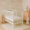 Babybett Gitterbett 120x60 cm Kiefer höhenverstellbar mit Produktbild-Vorschau 2