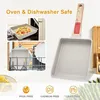 Bobikuke Tamagoyaki Pfanne 19 x 16 cm Antihaft Rechteck Produktbild-Vorschau 4