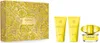 A gift set of Versace Yellow Diamond perfume and body lotion, presented in a decorative box. Produktbild-Vorschau