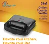 Extralink 3in1 Sandwichmaker Waffeleisen Kontaktgrill 1000W Produktbild-Vorschau 6