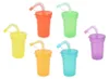 Gobelets Couvercle Paille Assortis Réutilisables, Colorés, Voir les images du produit 10