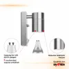 Grafner® Edelstahl Wandlampe mit Bewegungsmelder 26BPIR Produktbild-Vorschau 5