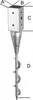 Einschraubbodenhülse tzn 91x650 mm Produktbild-Vorschau 2