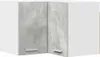 vidaXL Armadio a muro in cemento grigio e bianco 57 x 57 x Anteprima dell’immagine prodotto 1