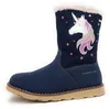Tom Tailor Kinderschuhe Mädchen Reißverschluss Stiefel Blau Produktbild-Vorschau 1