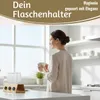 LS-LebenStil Flaschenständer Holz passend für Sodastream Produktbild-Vorschau 4