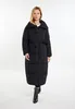 AODA damen langer steppmantel - schwarz, XXL Produktbild-Vorschau 4