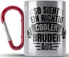 Trendation - Bester Bruder Der Welt Geschenk Edelstahl Produktbild-Vorschau 1