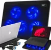 Notebook koeler met LED-verlichting, geschikt voor schermen Productafbeelding-voorbeeld 1