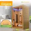 Artsauna Infrarotkabine Kiruna130 Premium - Vollspektrum- & Produktbild-Vorschau 3