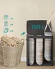 Koš na prádlo SONGMICS, sběrač prádla 190 l, 3 přihrádky, Náhled obrázku produktu 6