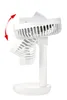 Der Unold TISCHVENTILATOR BREEZY, ein weißer Tischventilator mit modernem Rundfuß und Schutzgitter,  Anteprima dell’immagine prodotto