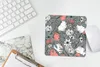 MuchoWow® Mauspad Mousepad Mohn - Skizze - Vintage 20x20 cm Produktbild-Vorschau 6