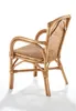 A rattan chair shown from a side angle against a white background. Produktbild-Vorschau