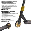 SCHILDKRÖT FUN SPORTS Stunt Scooter UNTWIST Fire Pas de Voir les images du produit 9