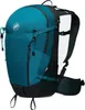 A teal and black MAMMUT backpack shown from the side against a white background. Náhled obrázku produktu