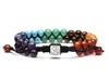 Perlenarmband 7 Chakra Armband Damen Herren, Yoga Produktbild-Vorschau 2