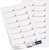 Orion | Etiketten Selbstklebend Herz - 4,7 X 2,5 Cm - 28 Produktbild-Vorschau 1