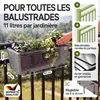 2x Bac à fleurs 11 litres support de montage intérieur Voir les images du produit 3