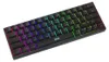 A black gaming keyboard with RGB lighting. Podgląd zdjęcia produktu