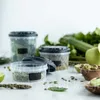 Sada dóz na potraviny se závitem Rukkola - black Náhled obrázku produktu 15