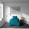 2-tlg Renforcé UNI Bettwäsche 135x200 + 80x80 cm Kopfkissen Produktbild-Vorschau 2