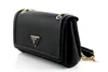 A black Guess handbag is shown against a white background. Produktbild-Vorschau