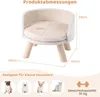 Product dimensions and suitability for small pets are shown with text and images. Produktbild-Vorschau