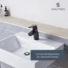 SANTRAS® Waschtischarmatur Magis in Schwarz (RAL Produktbild-Vorschau 3